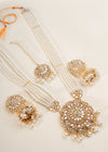 RJ | Pearl Mala Set - Pearl white
