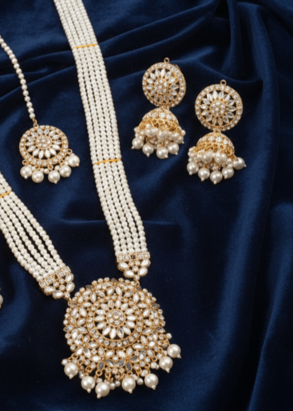 RJ | Pearl Mala Set - image 3