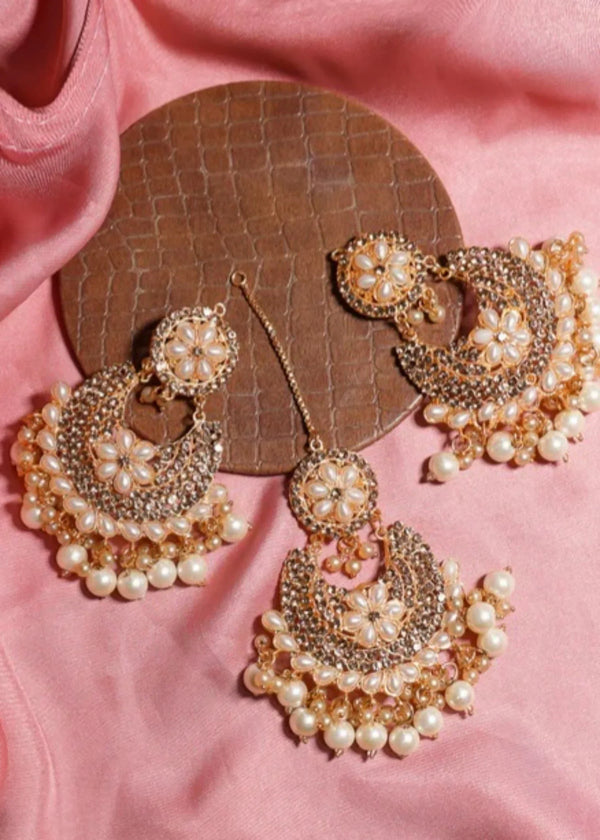 RJ | Chandni Spark - Pearl white, champagne