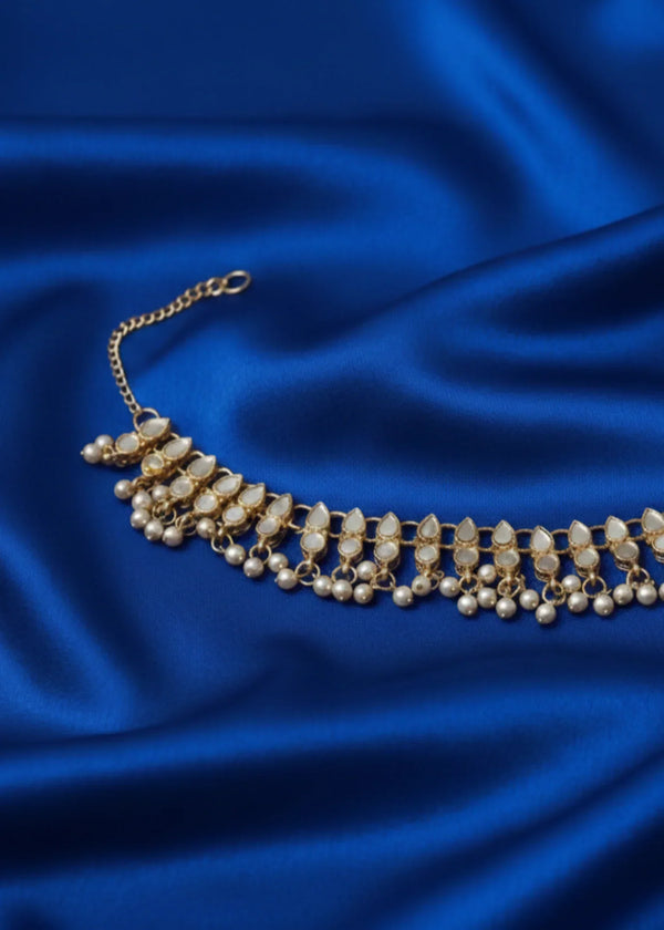 RJ | Pearl Mirror Anklet - image 1