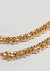 RJ | Drop Anklet - Pearl white