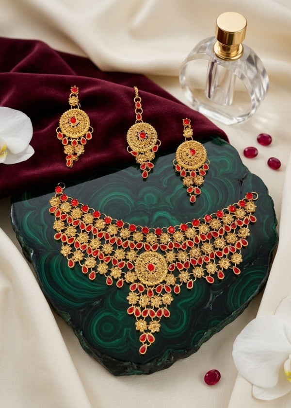 RJ | Red Shahi Set - image 3