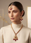 RJ | Maroon Crystel Set - image 1