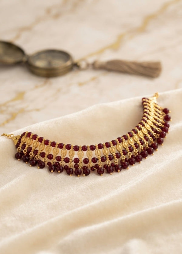 RJ | Maroon Anklet - image 3